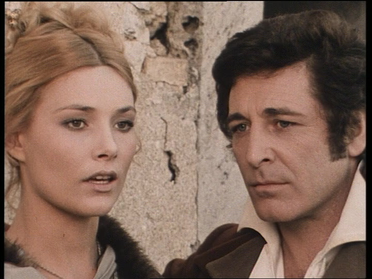 Janet Agren e Ugo Pagliai nello sceneggiato Rai del '75