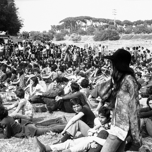 Festival Pop a Villa Pamphili, Roma, 1972 - Parma, CSAC, Fondo Publifoto